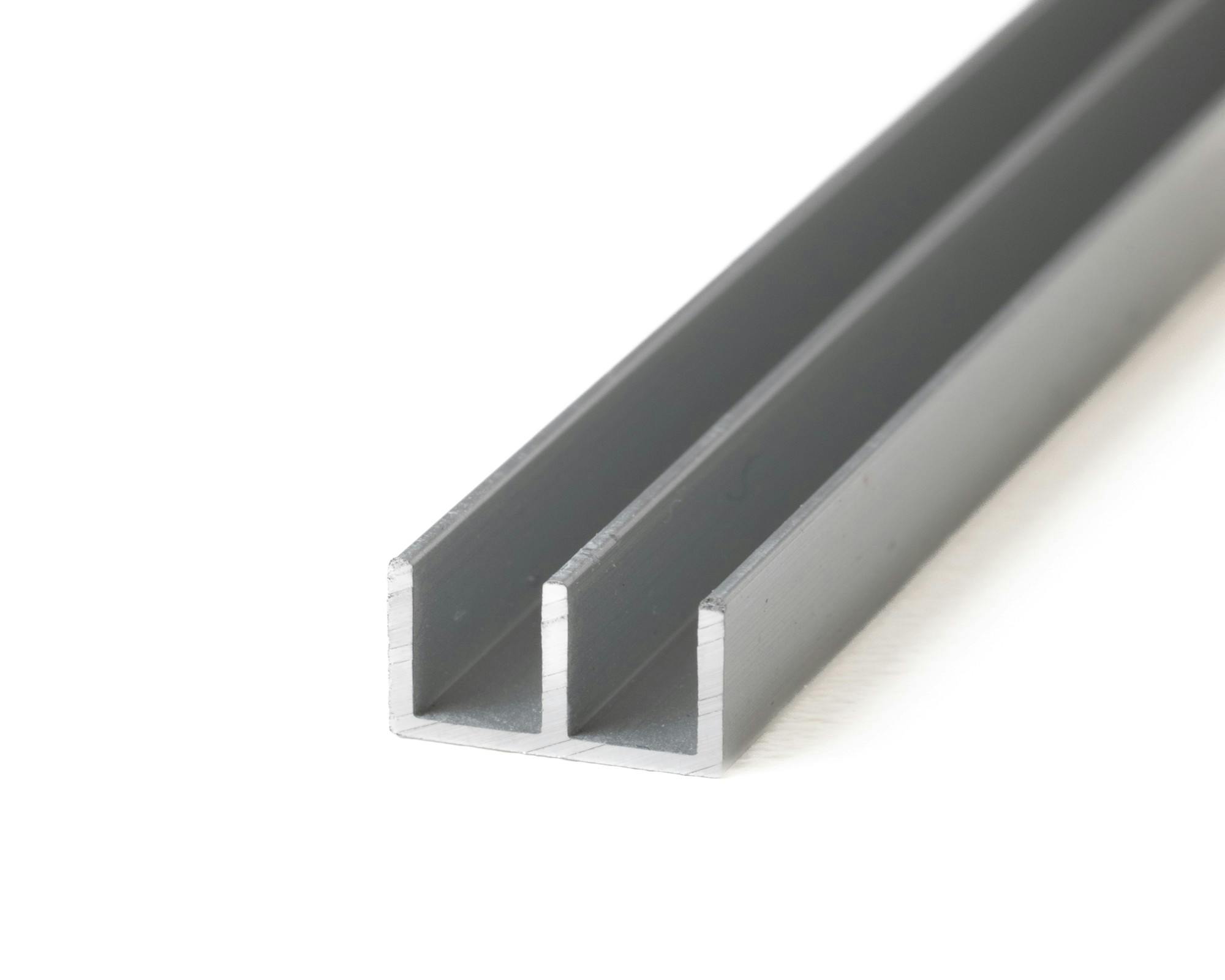 泰豊トレーディング アルミE型レール上付用 内幅4.5 1.0×8×8×12×1000 4940372035155 (CDC) 金属素材