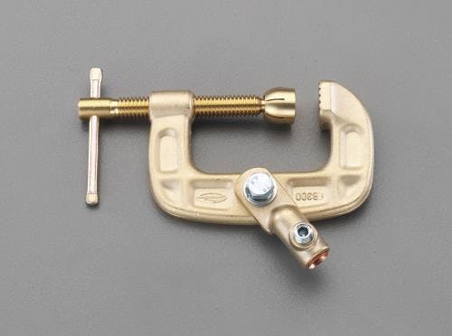 三立電器工業 アースクリップ(ねじ止式) 0-50mm/300A EA315-10 4548745773651【別送品】