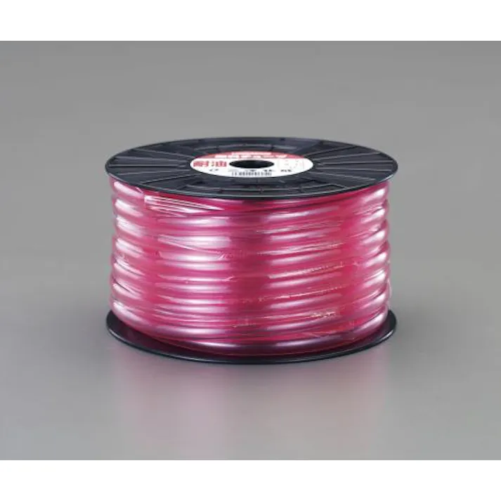 ESCO 4/ 7mmx40m 燃料チューブ(耐油 PVC) ホースEA125JA-4 4548745313543(CDC)【別送品】