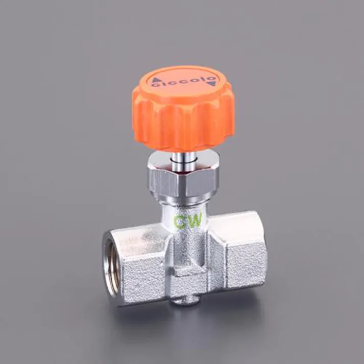アソー(ASOH) Rc1/8”xRc1/8” ニードルバルブ EA426CW-111 4550061987605 (CDC)【別送品】