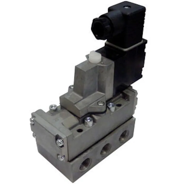 5方向電磁弁(流量5.0C) AC100V・Rc1/4” EA153HL-31 4550061480441【別送品】