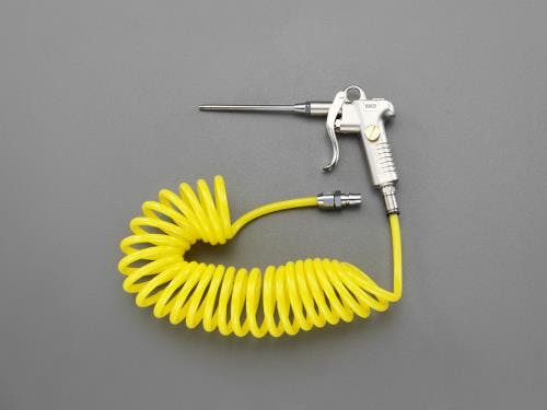 エアーブローガン(6.0m ウレタンホース付) 3.0穴x100mm EA123BG-16 4548745954661【別送品】