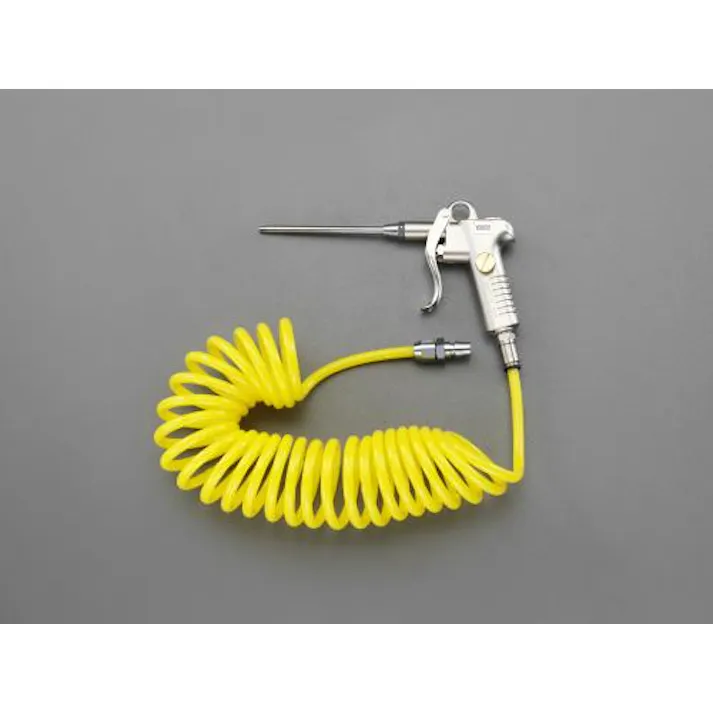 エアーブローガン(2.0mウレタンホース付) 3.0穴x100mm EA123BG-12 4548745954647【別送品】