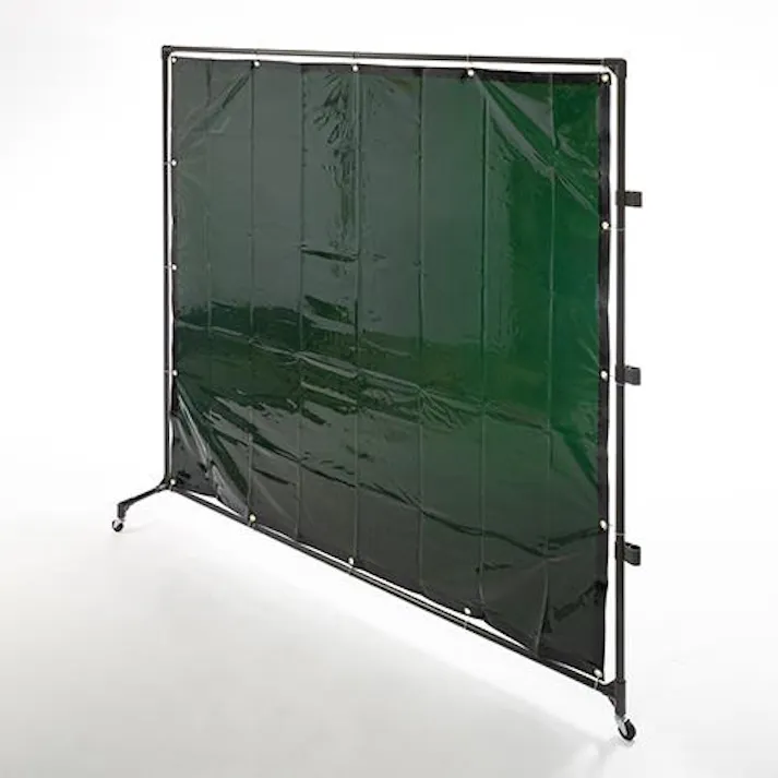 ESCO 2000x2150mm 溶接作業フェンスセット(グリーン 溶接作業用フェンスEA334BJ-20G 4548745837605(CDC)【別送品】