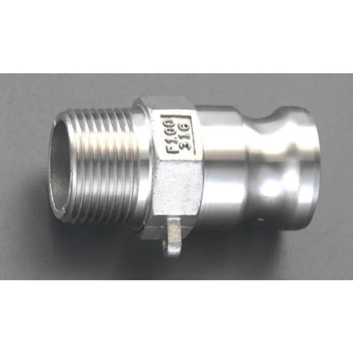 R2・1/2” 雄ねじプラグ(ステンレス製) EA462DT-25 4518340656437 (CDC)【別送品】