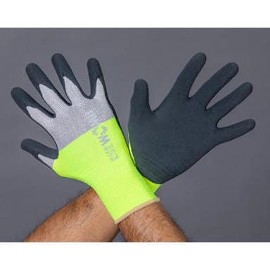 東和コーポレーション(TOWA) [LL/250mm] 手袋(天然ゴム張･高視認) 手袋･腕カバーEA354AB-138 4550061484111(CDC)【別送品】
