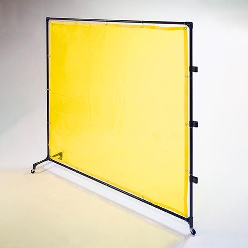 溶接作業フェンスセット(黄色) 2000x2150mm EA334BJ-20Y 4548745837599【別送品】
