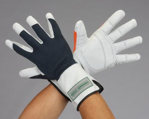 マックス 手袋・防振(耐切創/チェーンソー作業用) M/292mm EA353AB-61 4550061041192【別送品】