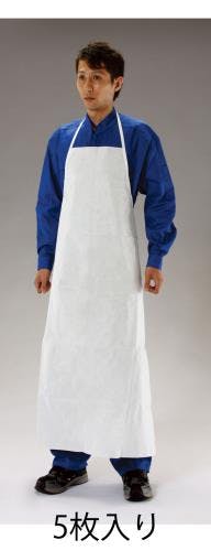 日本製紙クレシア(CRECiA) エプロン(作業用/5枚) 120x79cm EA355AD-1 4548745319439【別送品】