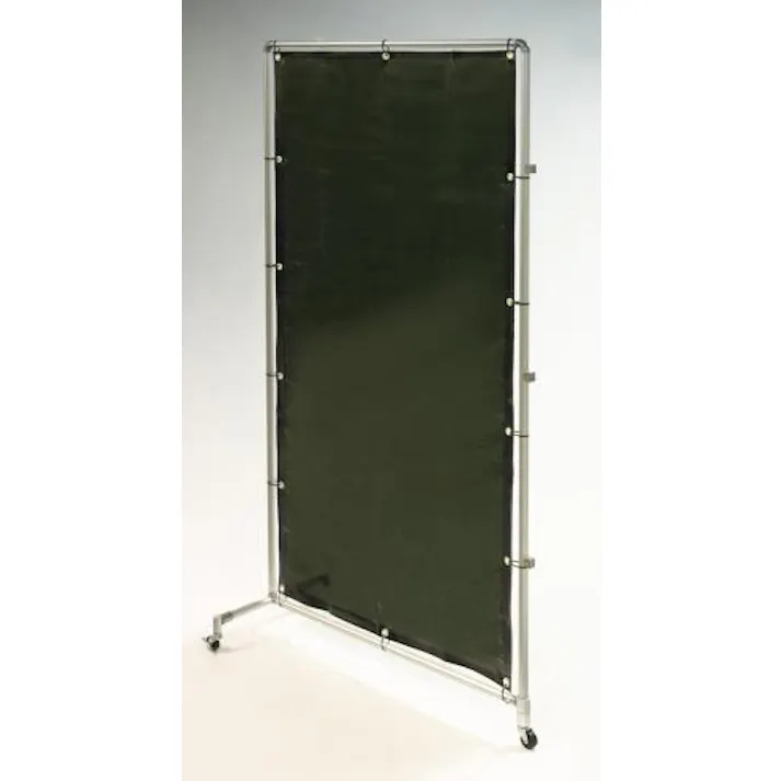 ESCO 1000x2000mm 溶接作業フェンスセット(ダークグリーン) 溶接作業用フェンスEA334BR-20G 4550061145753(CDC)【別送品】