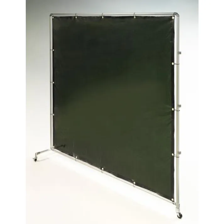 ESCO 2000x2000mm 溶接作業フェンスセット(ダークグリーン) 溶接作業用フェンスEA334BS-20G 4550061145784(CDC)【別送品】