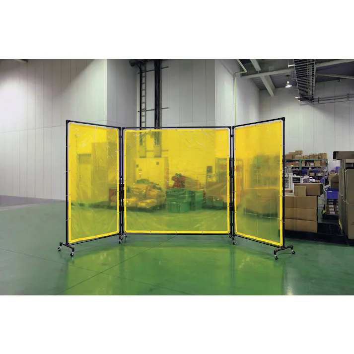溶接作業フェンスセット(ダークグリーン) 2000x2000mm EA334BS-20G 4550061145784【別送品】