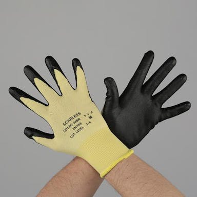 ESCO [M] 手袋(ニトリルゴムコーティング/ケブラー) 手袋･腕カバーEA354E-142 4550061908570(CDC)【別送品】
