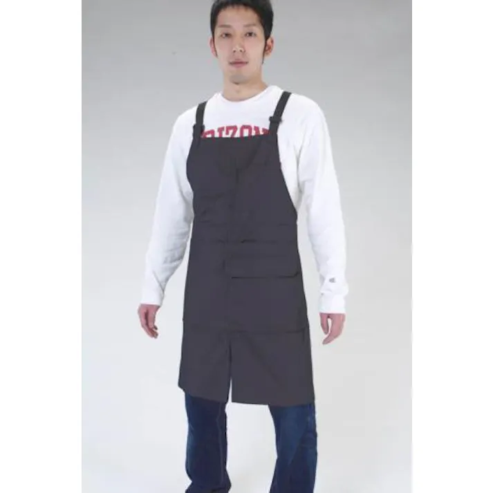 83x 76cm エプロン(作業用・ブラック) EA355AC-6 4518340756069 (CDC)【別送品】