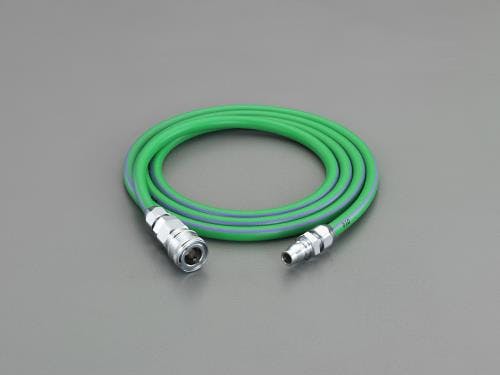 ソフトエアーホース(カプラ付) 6.5/10.0mmx 5m EA125AT-61 4548745945980【別送品】