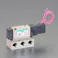 5方向電磁弁(流量0.89C) AC200V・Rc1/8” EA153HL-42 4550061481325【別送品】
