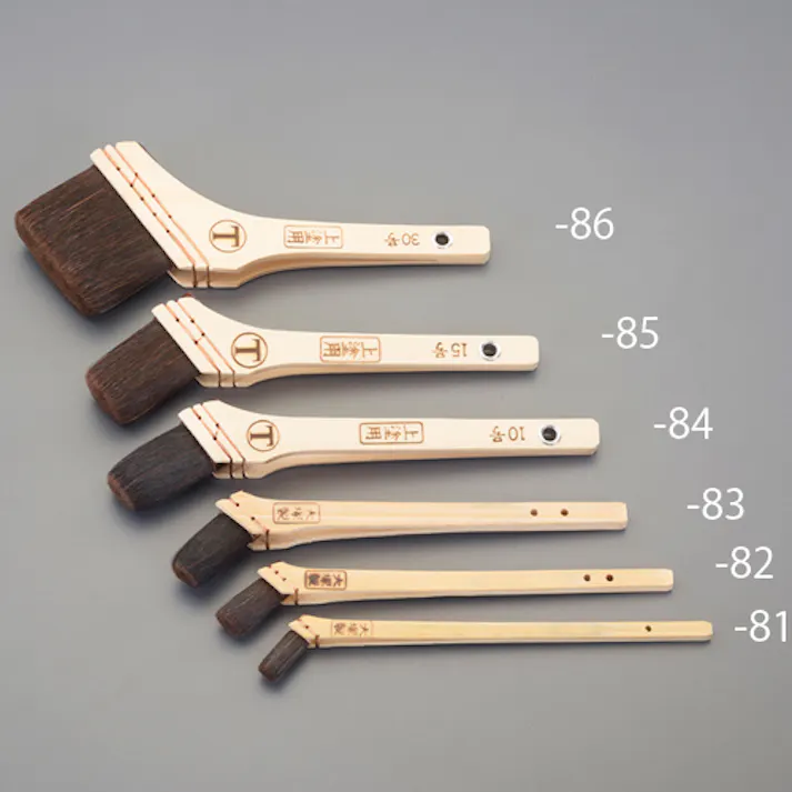 油性用筋違刷毛(山羊毛/上塗用) 15mm EA109LA-82 4550061942093【別送品】