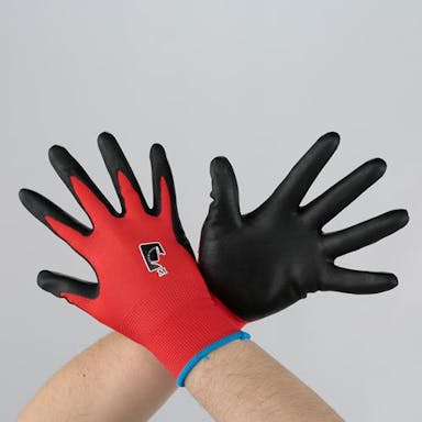 勝星産業 [S]手袋(極薄･ニトリルゴムコーティング･タッチパネル対応 手袋･腕カバーEA354AC-61 4550061886649(CDC)【別送品】