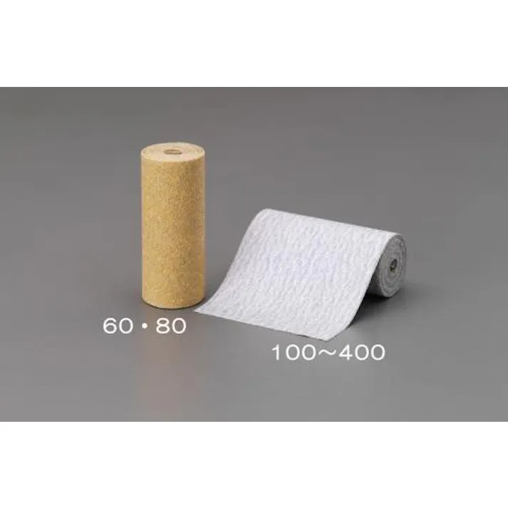 ESCO 64mmx1.3m/#100 研磨紙ロール 研磨布・研磨紙EA366MK-100 4548745795479(CDC)【別送品】