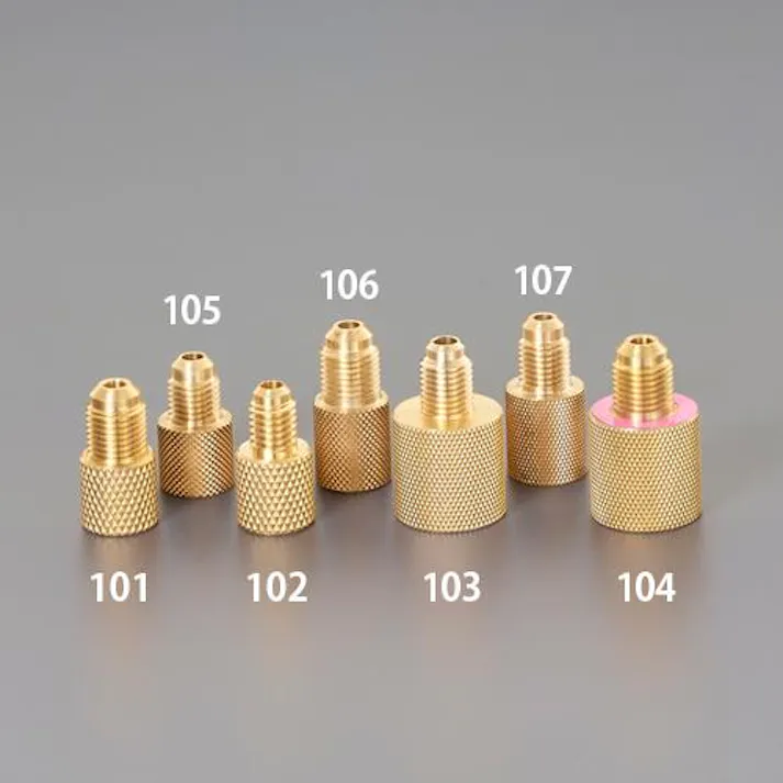ロテックス(ROTEX) F3/8"x F5/16" フレアーアダプター(雌/雄) 冷媒チャージ用工具EA443D-104 4548745901627(CDC)【別送品】