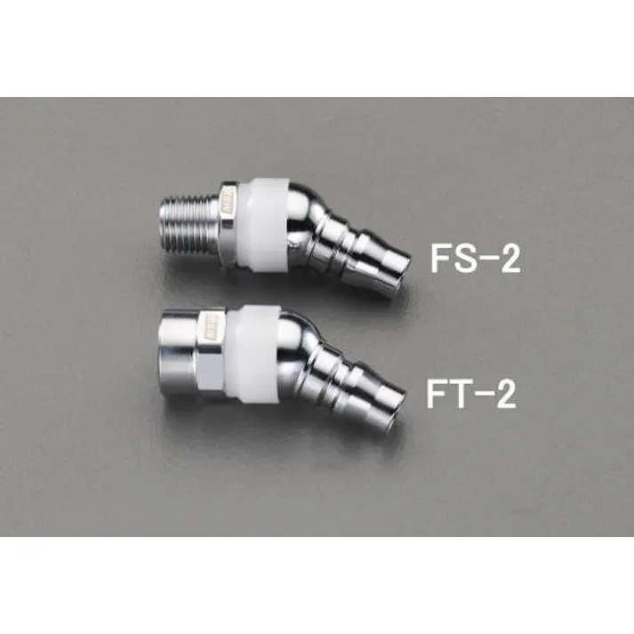 ESCO Rc1/4" スイベル式雌ねじプラグ エアーホース用カプラーEA140FT-2 4548745735468(CDC)【別送品】