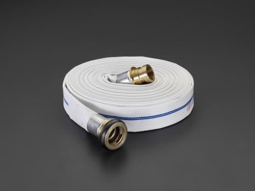 カクダイ 散水ホース(カップリング付) 43.5mm/40A EA124LV-52 4548745945294【別送品】