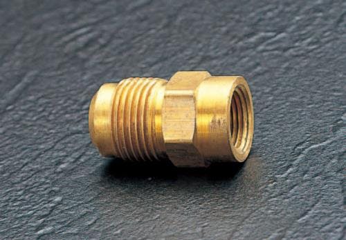 ハーフユニオン(NPT-Flare) NPT1/4”xF1/4” EA443M-22 4518340138117【別送品】