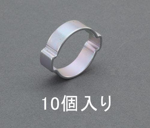 ホースクランプ(ツーイヤー型/10個) 37-40mm EA463AE-40 4518340651326【別送品】