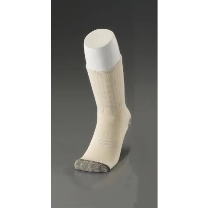 おたふく手袋 靴下(伸縮素材/生成り) 25-27cm EA354VM-1 4548745767360【別送品】