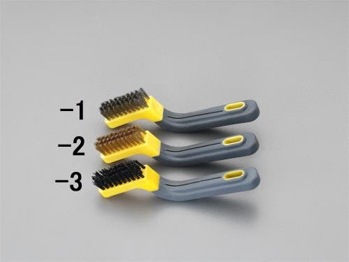 ブラシ(ステンレス製/3行) 57x22mm/180mm EA109ED-1 4518340149014【別送品】