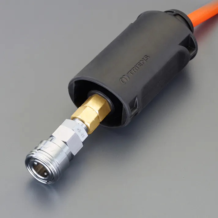 三協リール(TRIENS) エアーホースリール(自動巻取) 6.5mmx10m EA124BJ-5 4518340238022【別送品】