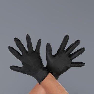 ESCO [LL/245mm] 手袋(ニトリルゴム･パウダー無/50枚) 手袋･腕カバーEA354DJ-3 4550061877777(CDC)【別送品】