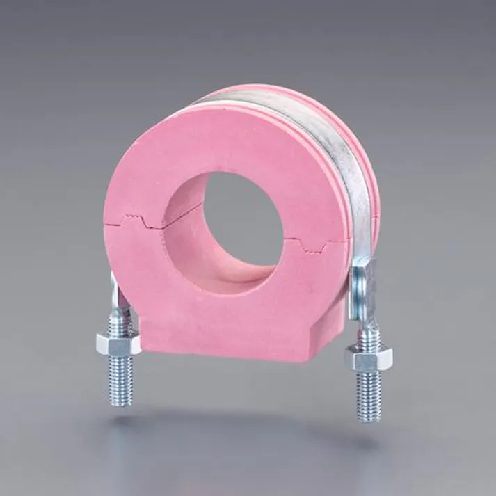 アカギ 125A Uバンド(冷温水配管断熱用/保温厚25t) 配管支持金具EA440CP-225 4550061831762(CDC)【別送品】