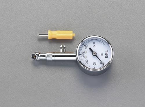 大橋産業(BAL) タイヤゲージ 30-500kPa EA123CG-31 4548745312102【別送品】