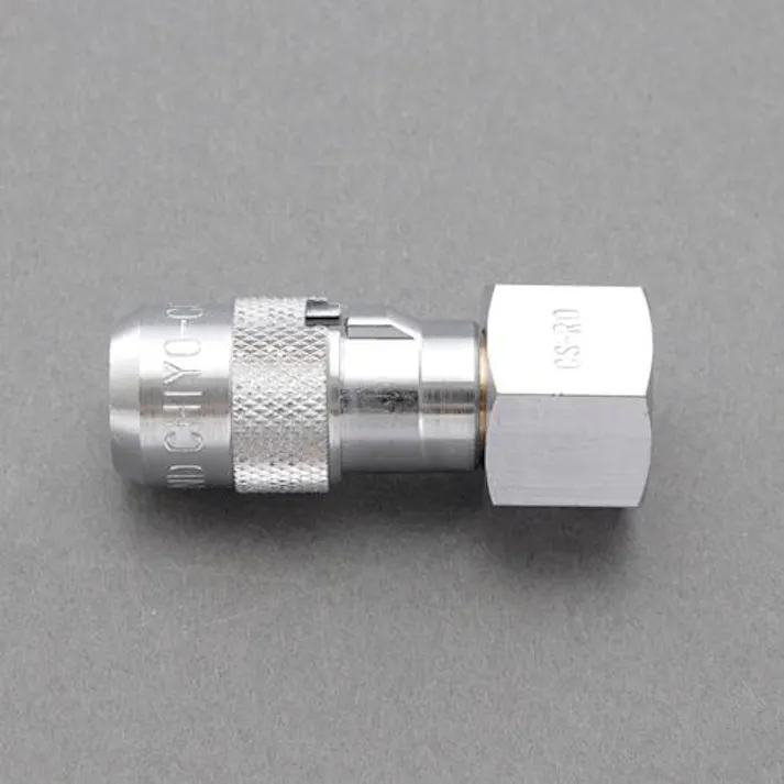 ESCO M16x1.5(右)酸素用ソケット/メスネジ(チヨコック) 銅配管溶接器、ブロートーチ、ロウ材EA300BC-12 4550061685167(CDC)【別送品】