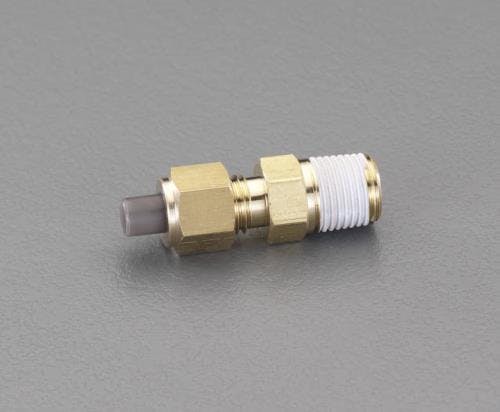 潤工社 ユニオン(ハーフ/黄銅製) R3/8”x10mm EA425LA-103 4548745322590【別送品】