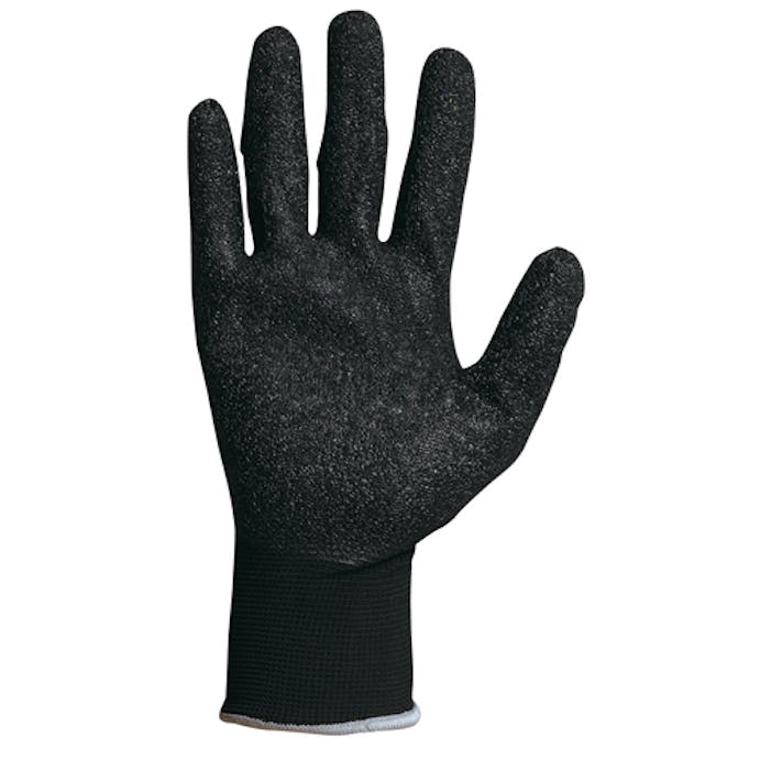 勝星産業 [L] 手袋(ポリエステル･天然ゴムコート/黒/5双) 手袋･腕カバーEA354AC-93 4550061886724(CDC)【別送品】