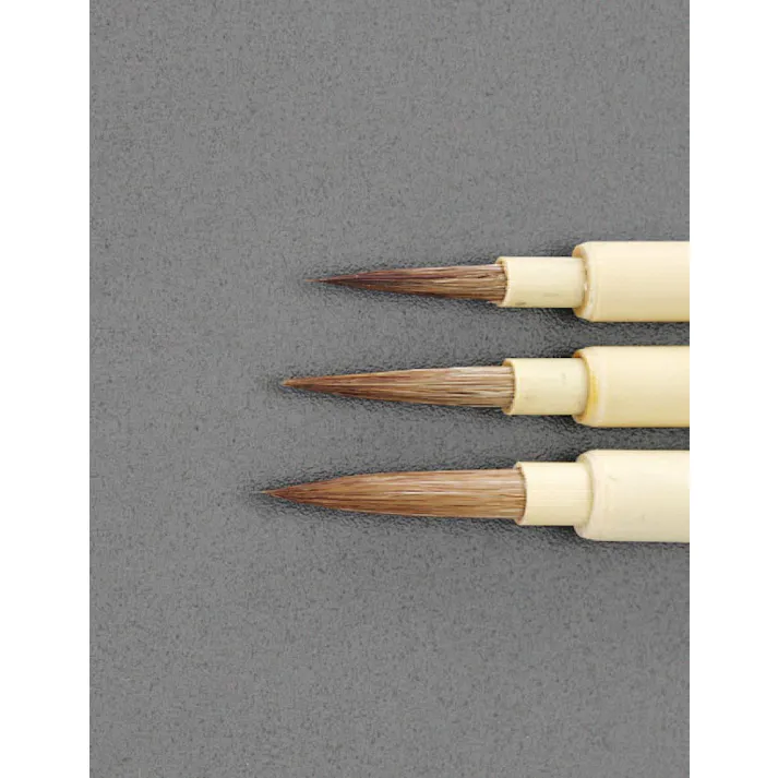 面相筆(イタチ毛) 3本組 EA109MG-10 4518340851283【別送品】