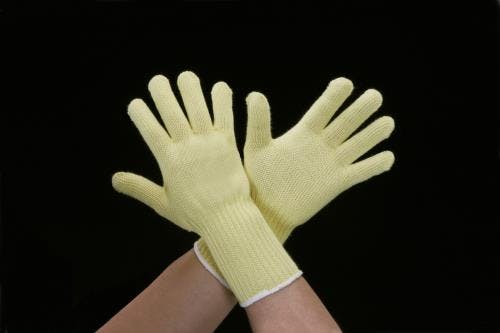 ロング手袋(耐切創/ケブラー) L/280mm EA354E-51 4548745952926【別送品】