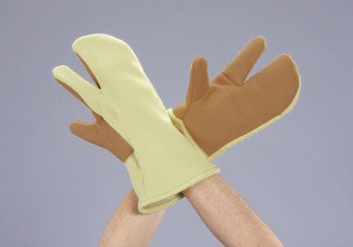 マックス 手袋(耐切創/耐熱/アラミド繊維) [フリー]320mm EA354KJ-8 4550061027455【別送品】