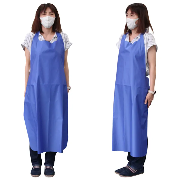 ウインセス エプロン(撥水加工) 73x119cm EA355BC-11 4550061004975【別送品】