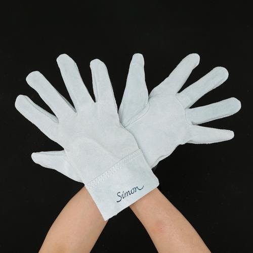 シモン(Simon) 手袋(牛床革) [フリー]245mm EA353C-101 4550061097892【別送品】