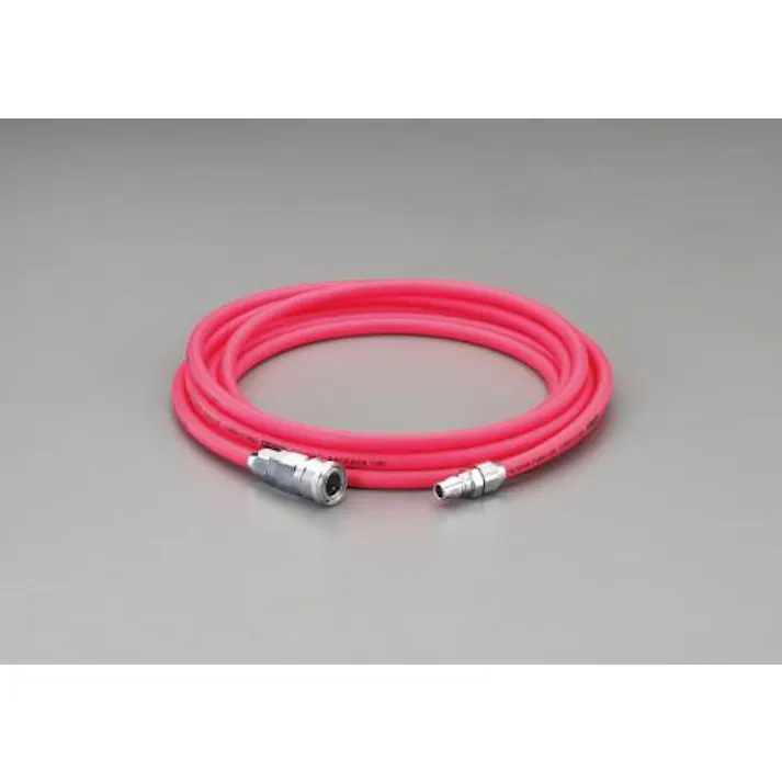 エアーホース(カプラー付・PVC) 8.5/12.5mmx20m EA125EE-20 4548745760231【別送品】