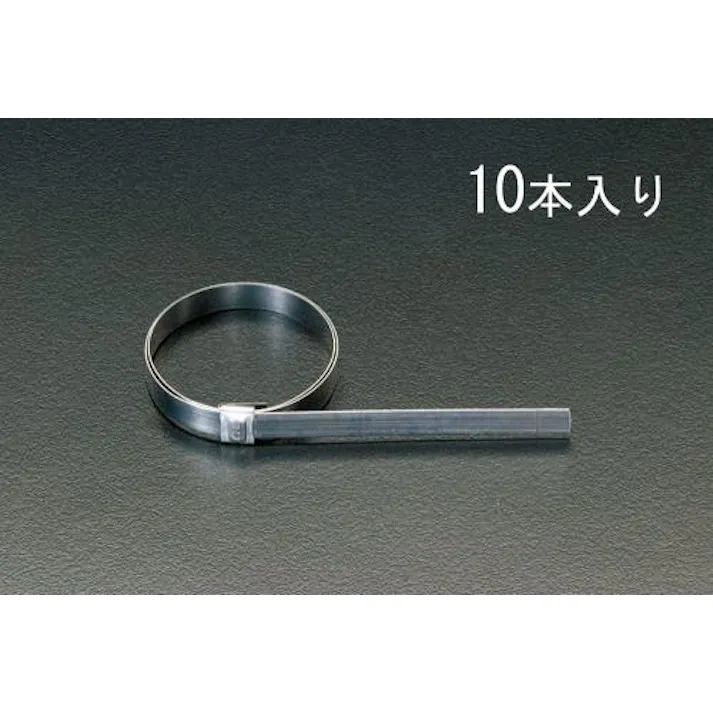 BAND-IT(バンド・イット) 50mm 二重クランプ・強力(ステンレス製/10個) スチール締め付けバンドEA463BD-50 4518340145221(CDC)【別送品】