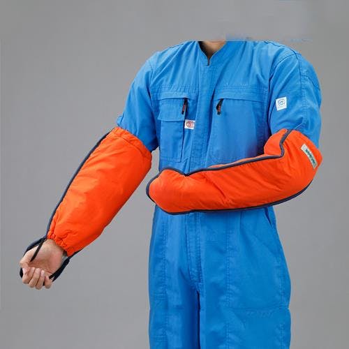 マックス 腕カバー(チェーンソー作業用/1組) [フリー] EA355KV-1 4550061524251【別送品】