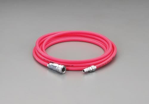 エアーホース(カプラー付・PVC) 6.5/10.0mmx30m EA125ED-30 4548745760279【別送品】