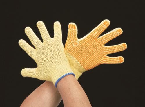 手袋(耐切創/滑り止め付/ケブラー) [M/225mm] EA354KA-22 4548745302196【別送品】