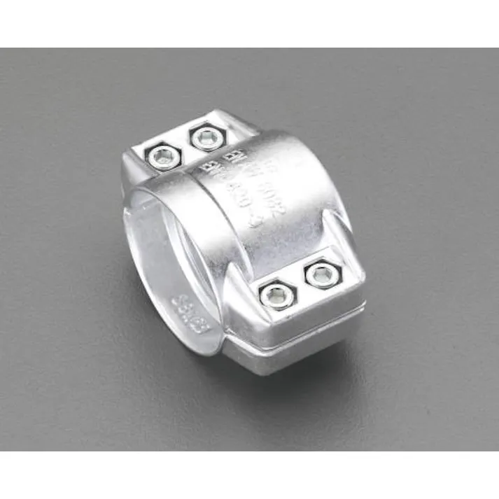 43- 46mm ホースクランプ(アルミニウム製) EA462EE-12 4548745728903 (CDC)【別送品】