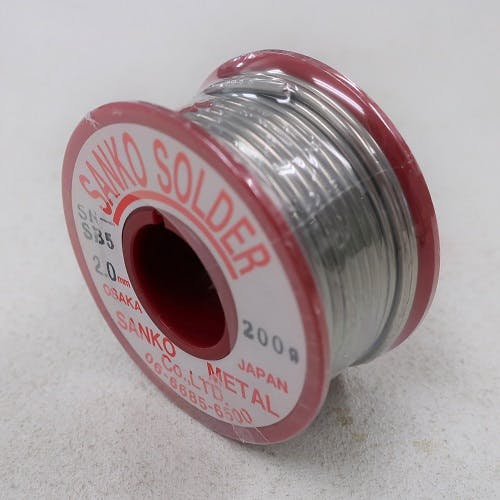三光金属 銅管ソルダー 2.0mm/200g EA310B-2 4518340874336【別送品
