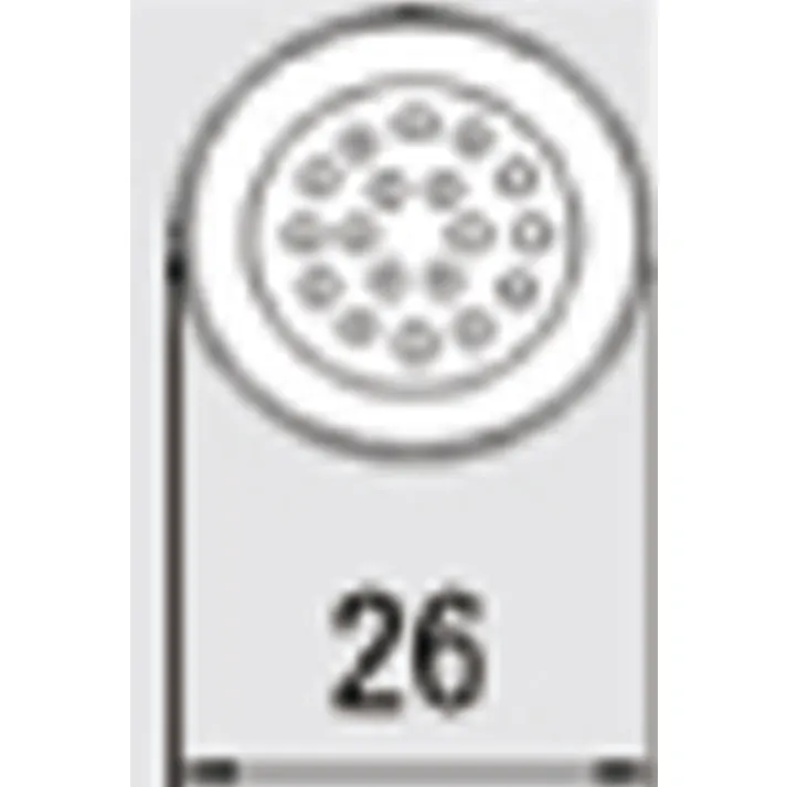 スパウトガン(シャワー型・16.5mmステム付) 2.0mmx18穴 EA123AG-2 4518340858251【別送品】